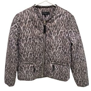 Generation Love leopard print bomber jacket